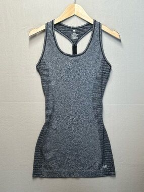 💜 New Balance Heather Gray Racerback Performance Tank